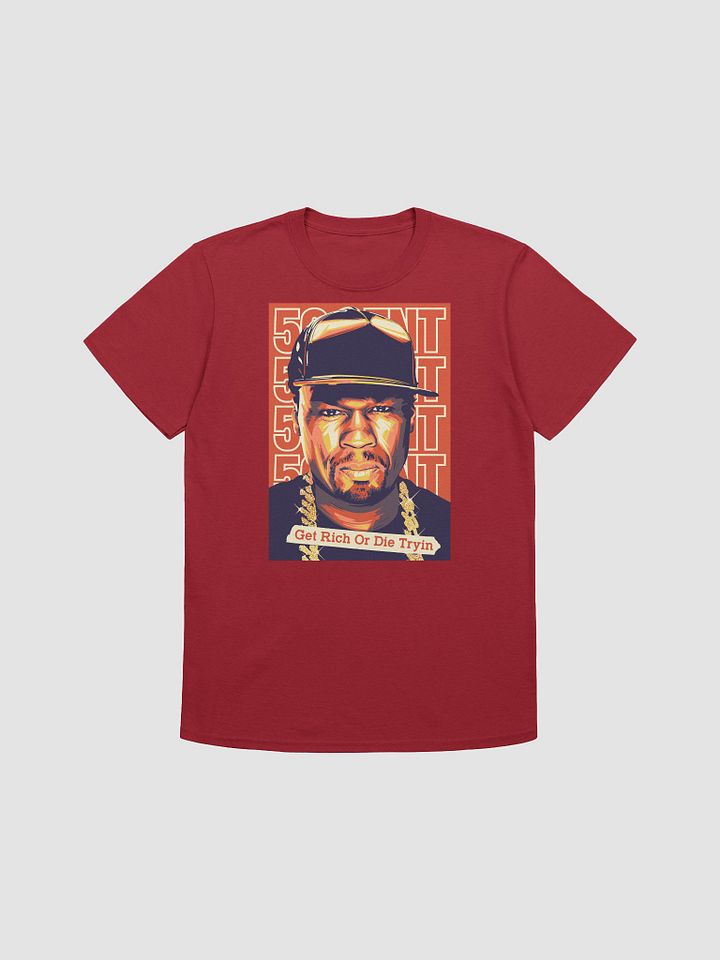 50 Cent Inspired Portrait Graphic T-Shirt product image (4)