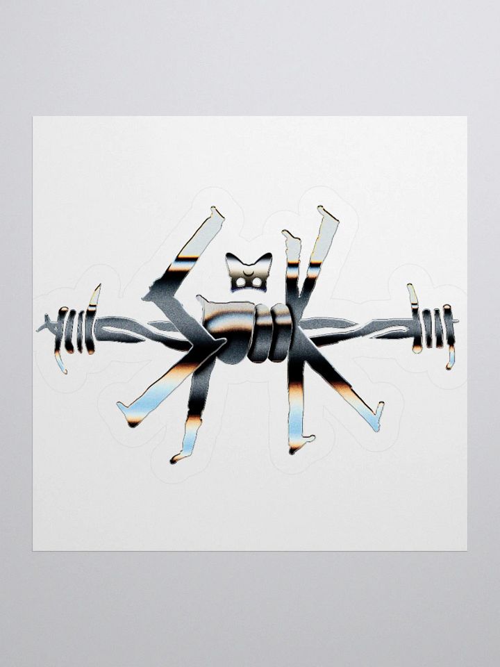 HARD&CORE Spook Barbed Wire Stickers product image (3)
