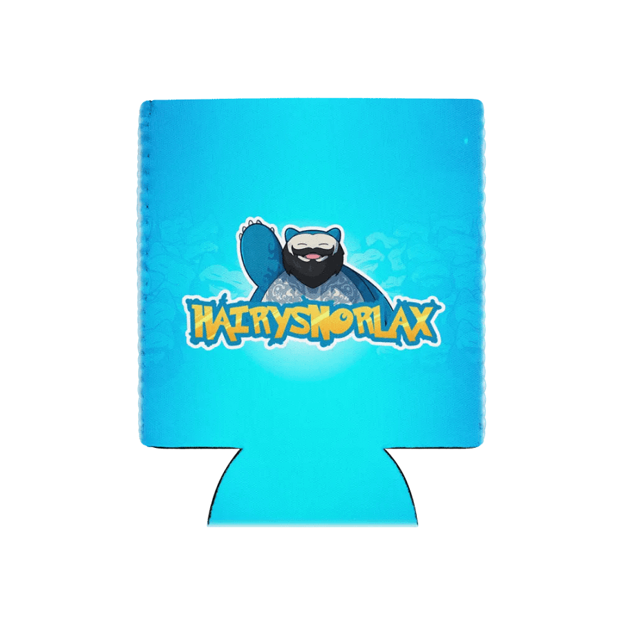 Hairy Snorlax Can Cooler product image (1)