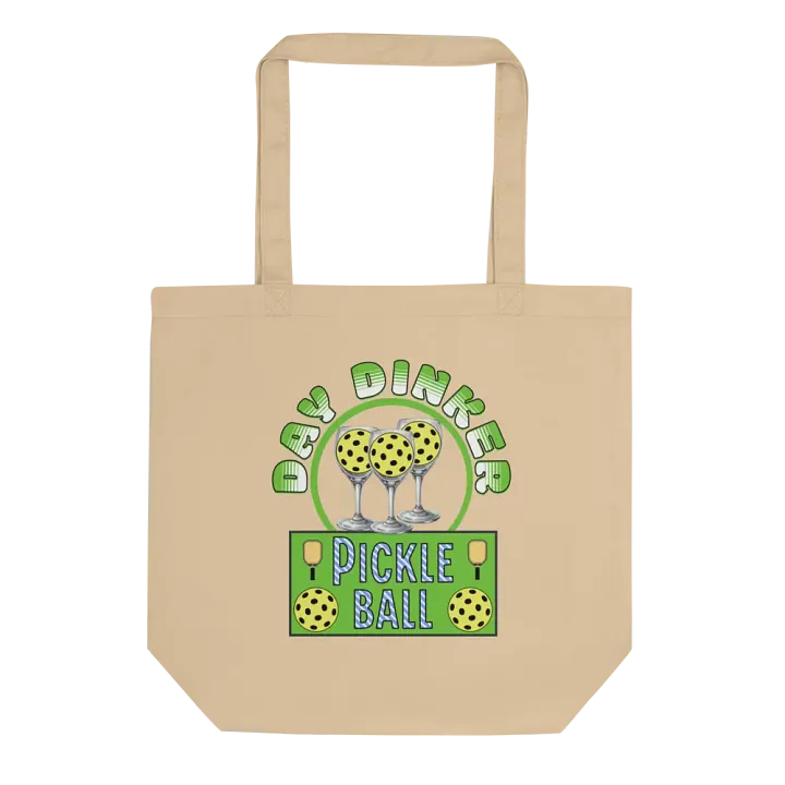 Day Dinker Pickleball Wine Tote Bag product image (1)