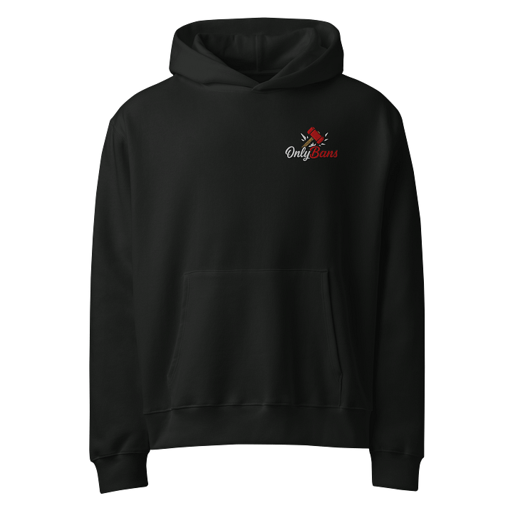 OnlyBans Red Gavel Hoodie product image (1)