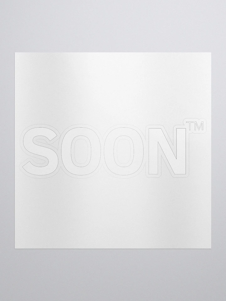 Soon TM White Sticker product image (1)