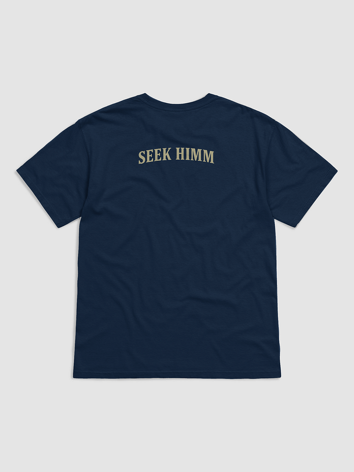 Seek Himm™ [Navy Blue] Heavy Tee — (His Infinite Mercy & Majesty) product image (2)
