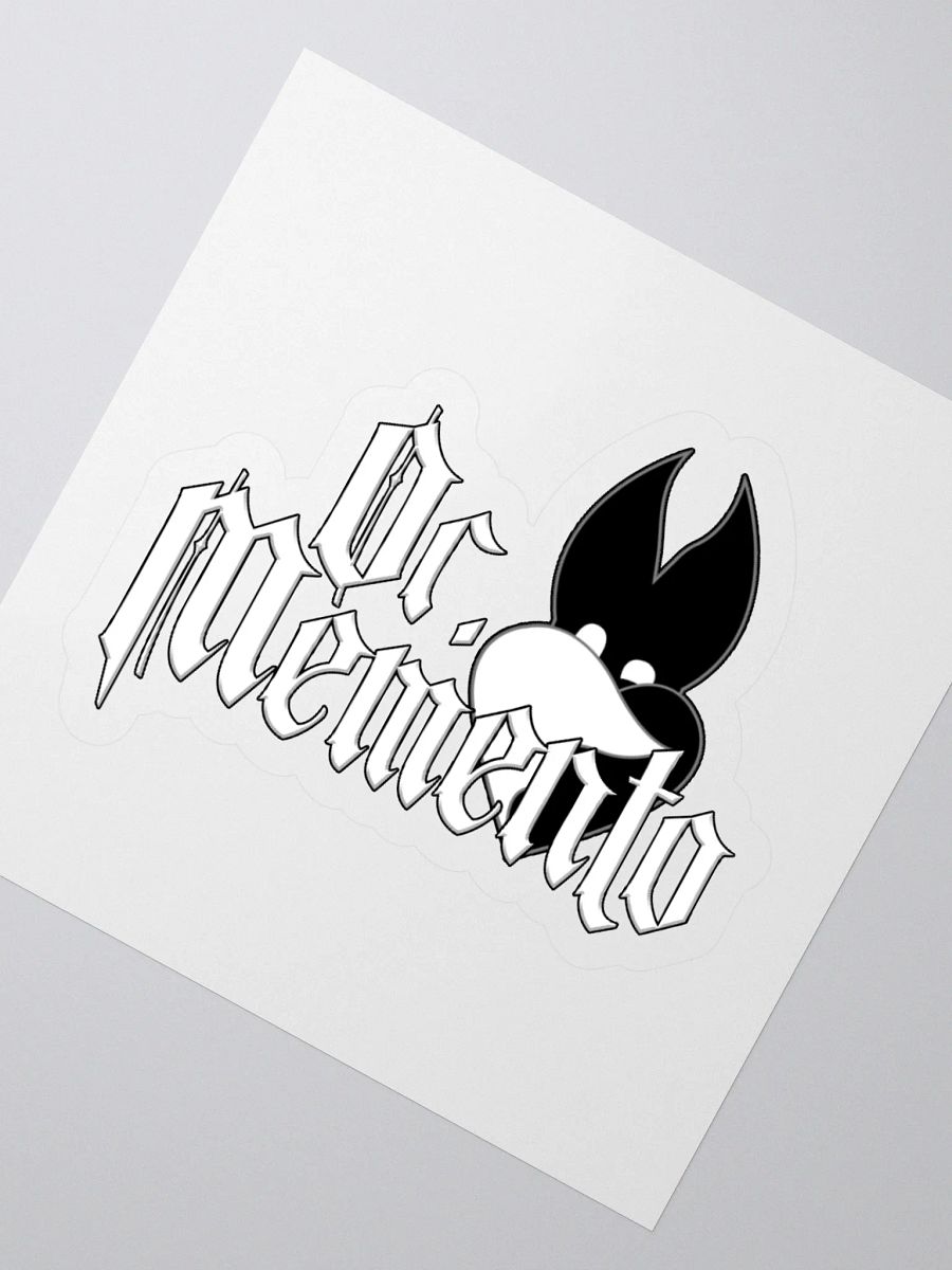 Dr. Memento Classic Logo Sticker product image (2)
