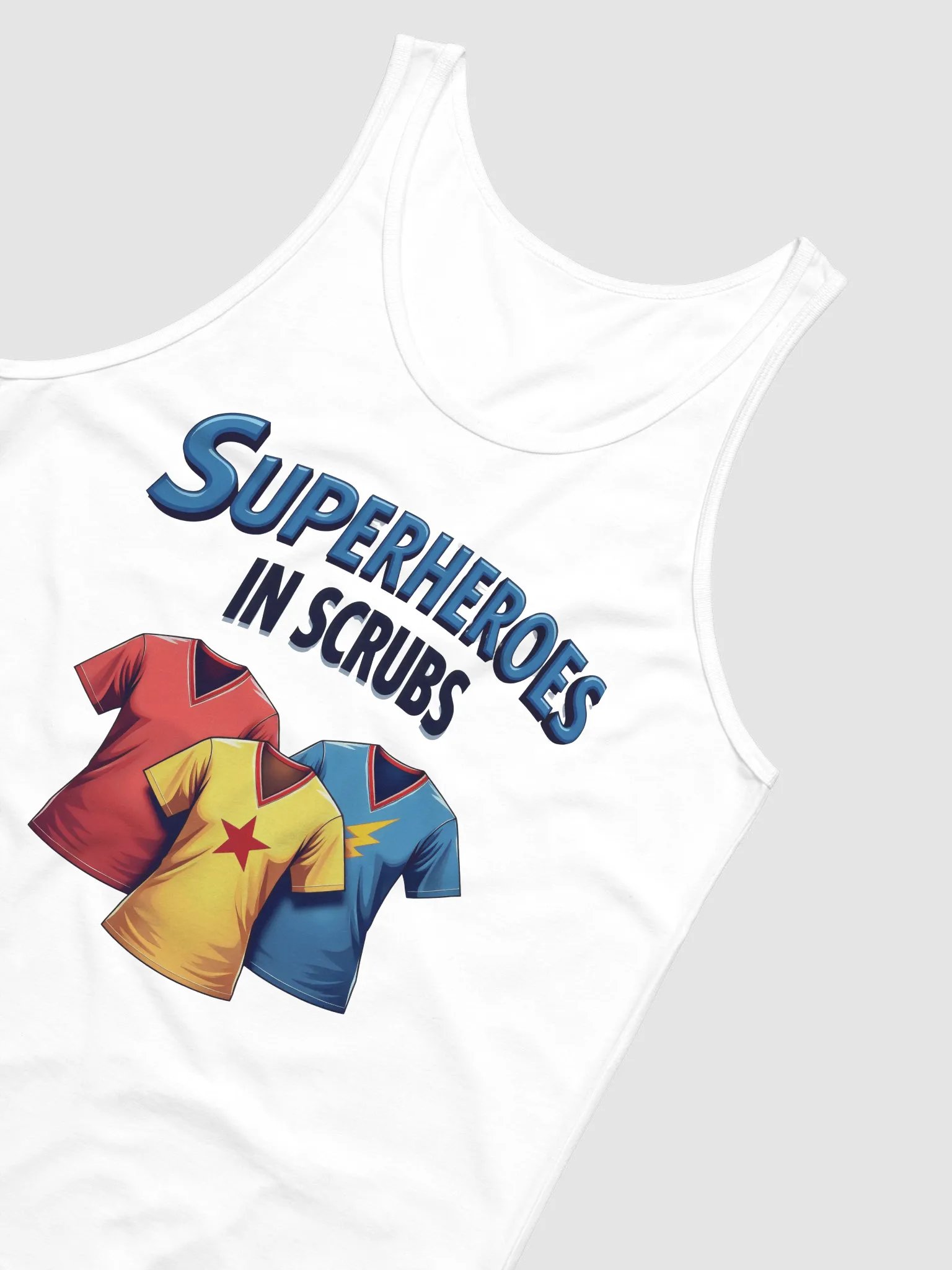 Superhero Scrubs Jersey Tank product image (15)