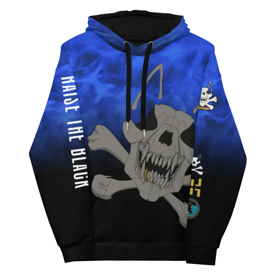Mongrel Squad Straight Outta Klescher Blue/Black Hoodie product image (12)