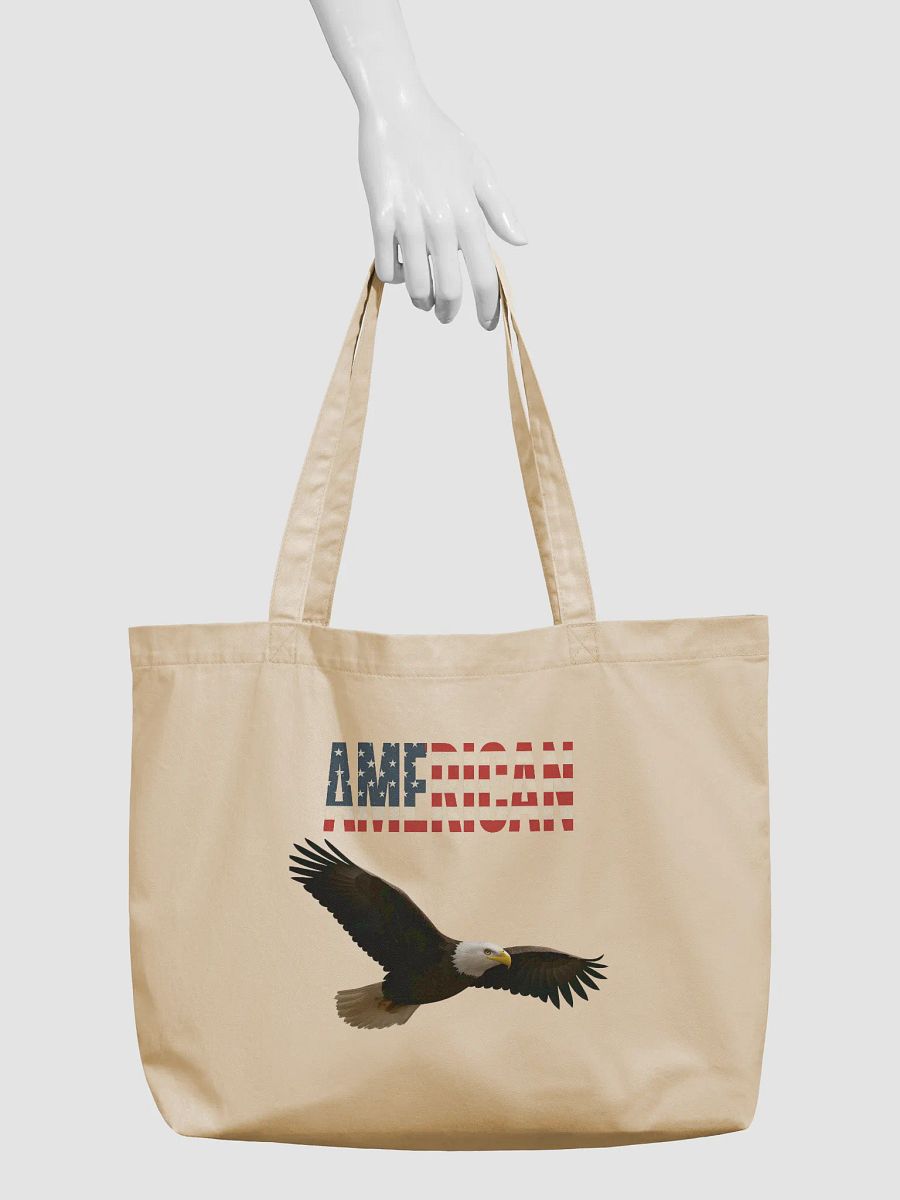 American Pride Organic Tote Bag product image (6)