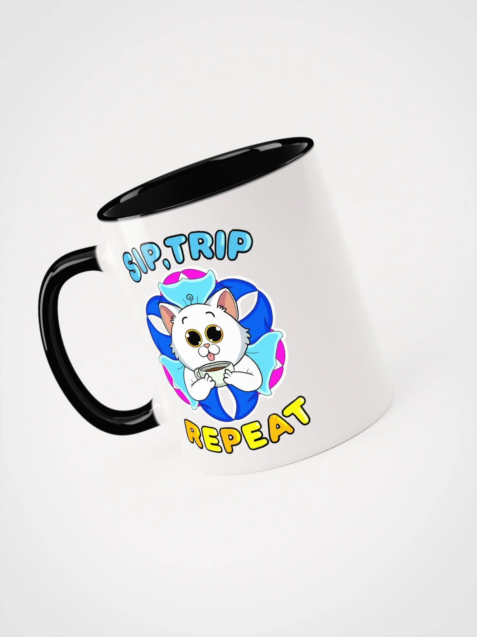 Sip, Trip, Repeat - Mug with Color Inside product image (4)