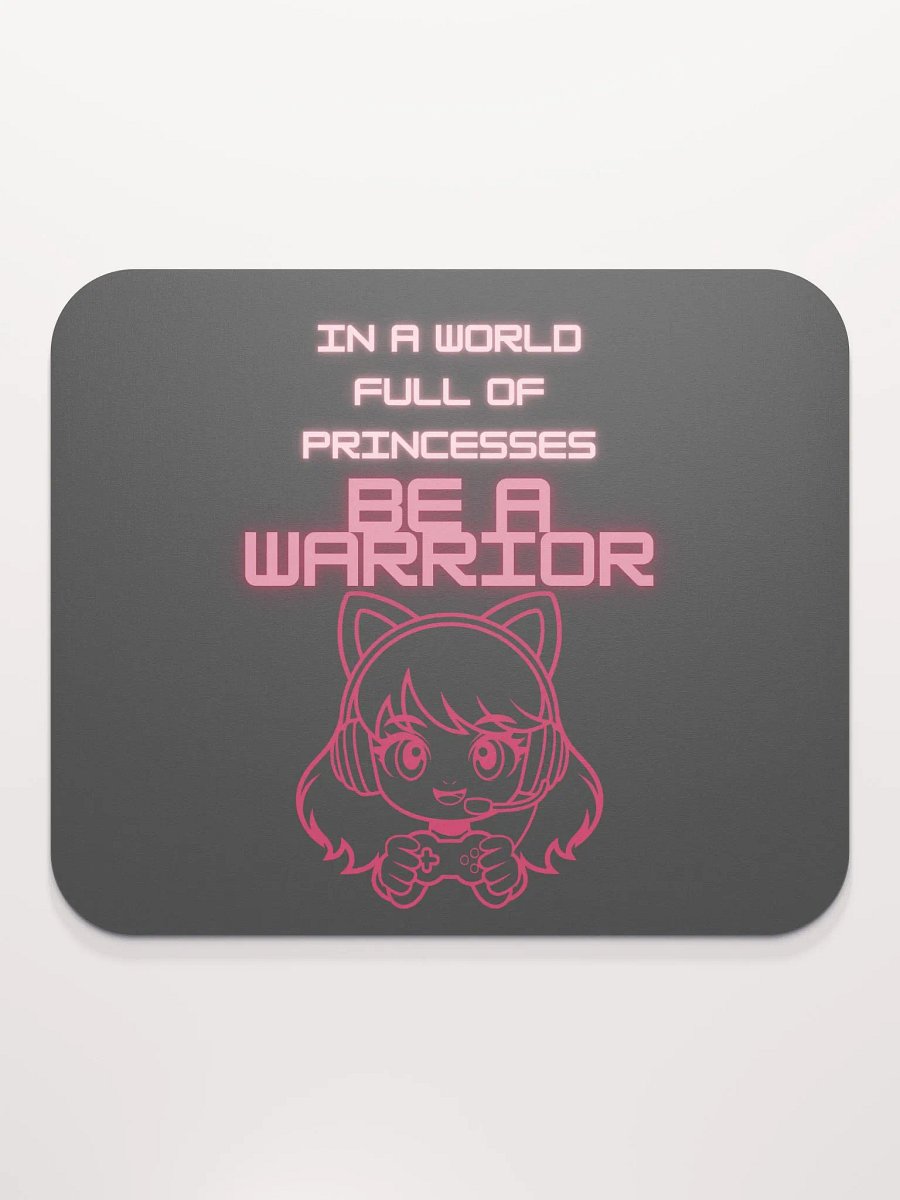 🎮 Gamer Girl Mouse Pad – Precision, Power & Pink Vibes! 💖 product image (3)
