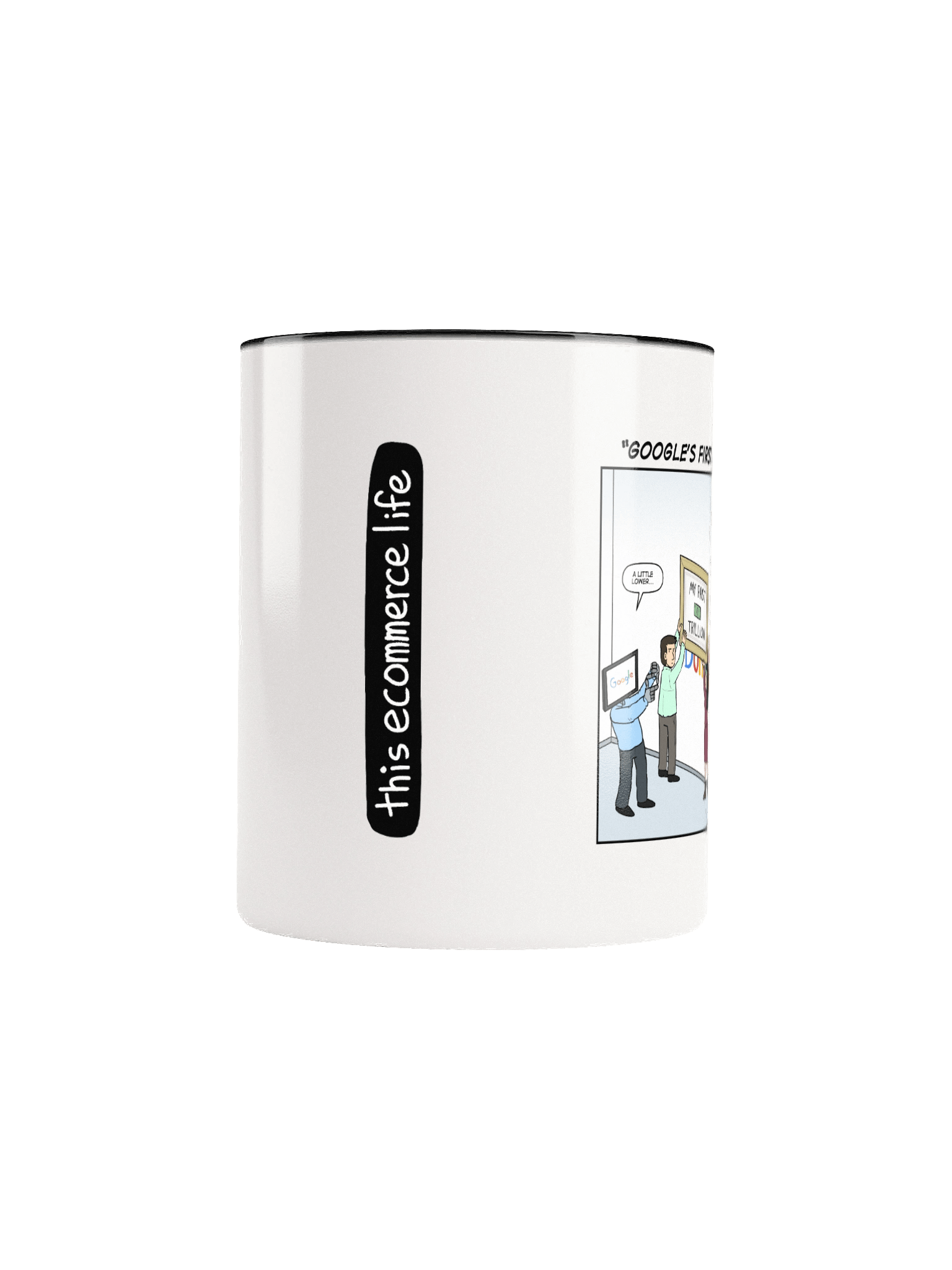"Google's first trillion" mug product image (9)
