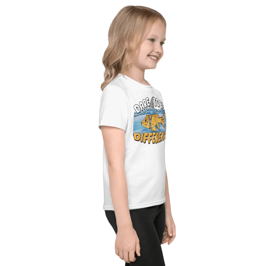 "Dare to be Different" Kids Shirt product image (12)