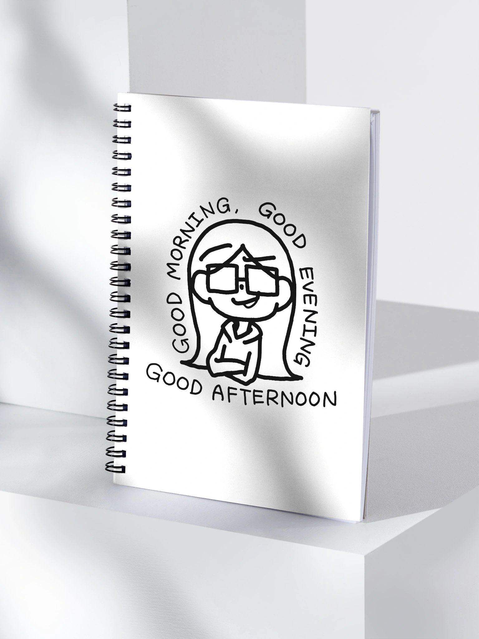 Good Morning, Good Evening, Good Afternoon Notebook product image (4)