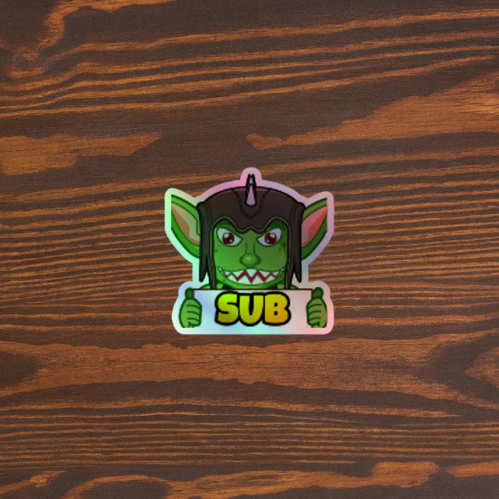 Sub Holographic Sticker product image (5)