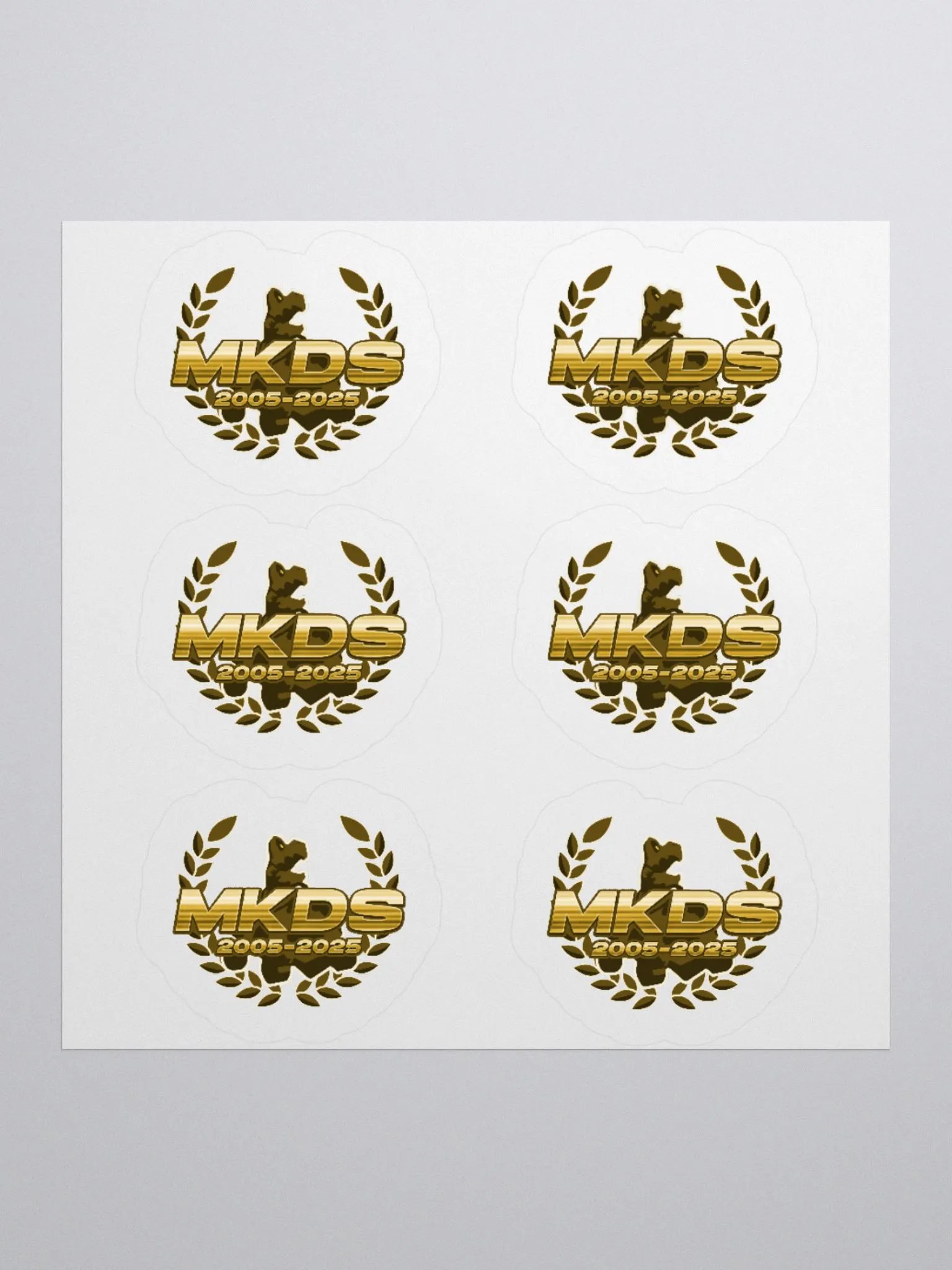 MKDS 20 Year Anniversary stickers product image (4)