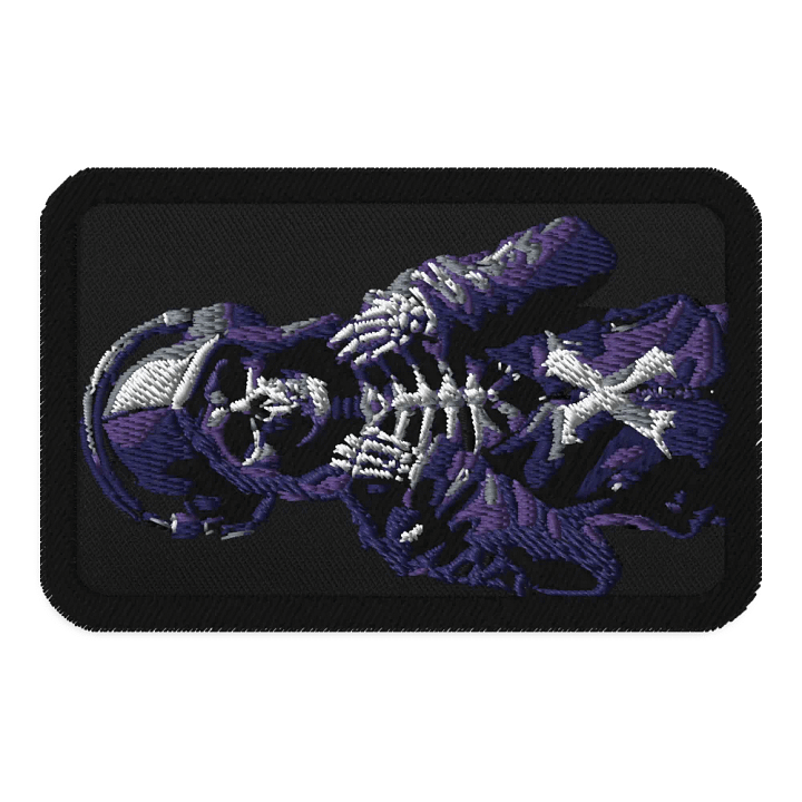 ''Hoodie X'' Embroidered Patch product image (2)