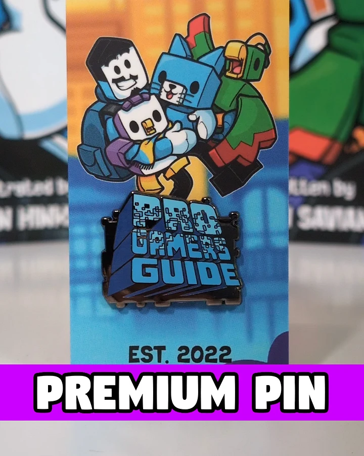 Pro Gamer's Guide Logo Pin product image (1)