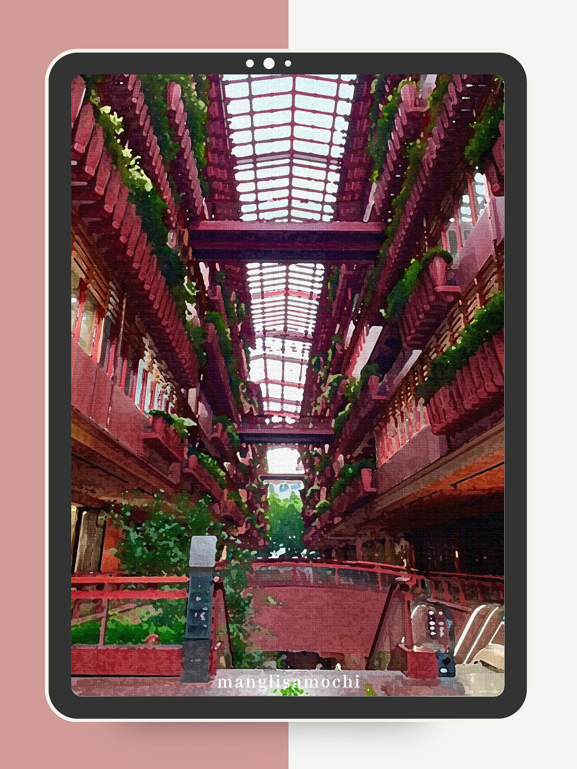Strawberry / Digital Wallpaper / Bright&Colorful 03 product image (3)