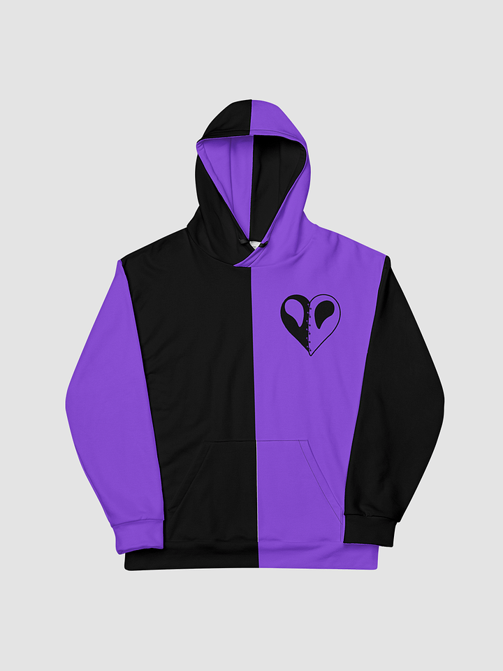 Valentines Day Variant Broken Heart Hoody product image (2)