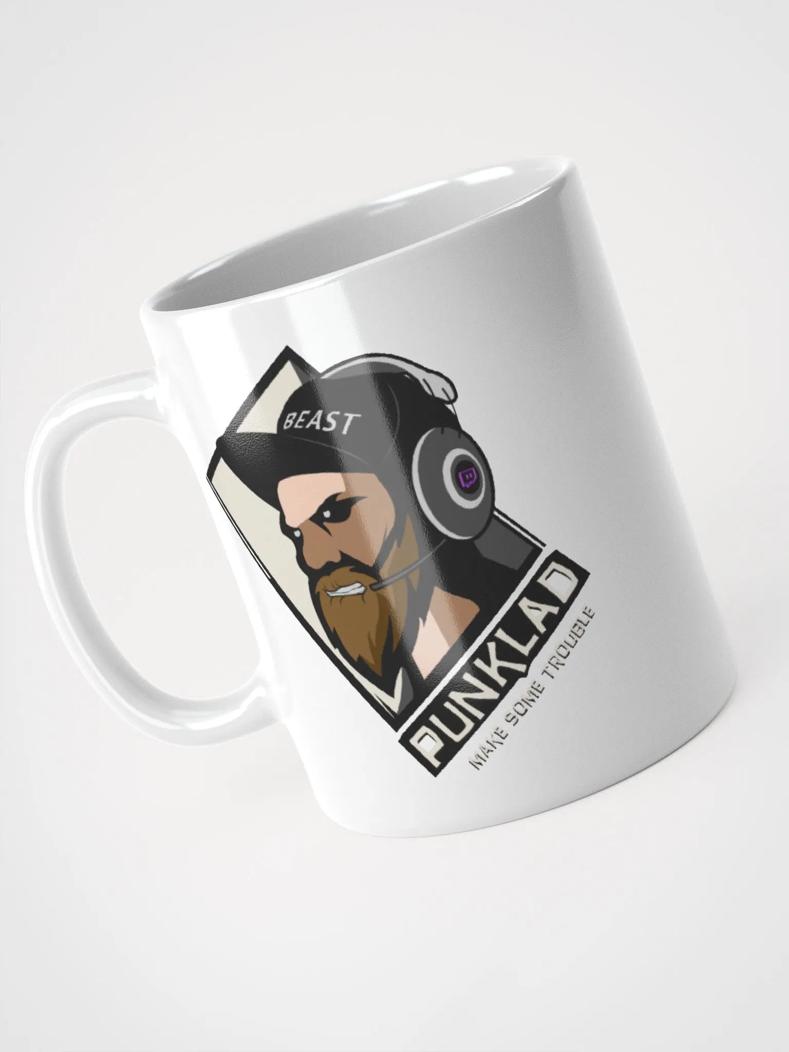 White Glossy mug: YEET product image (3)