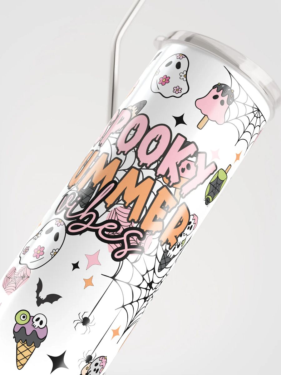 Spooky Summer Vibes Stainless Steel Tumbler product image (5)