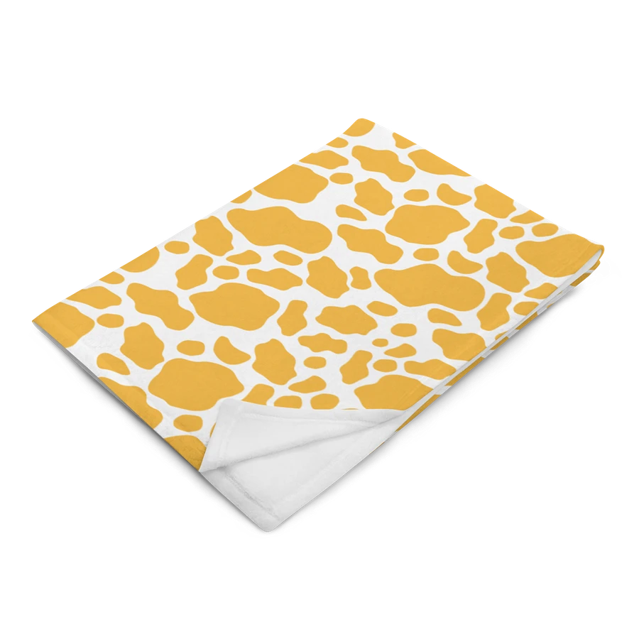 Cow Skin Blanket - Yellow & White product image (9)