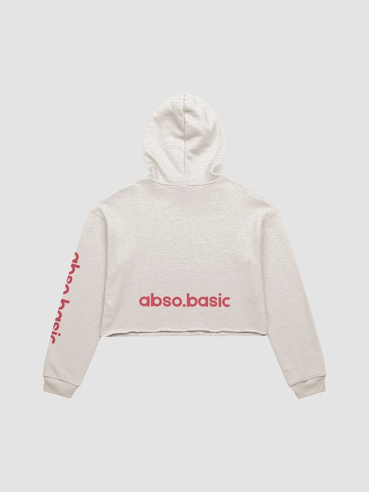 Shy Ghost Graffiti Cropped Hoodie product image (9)