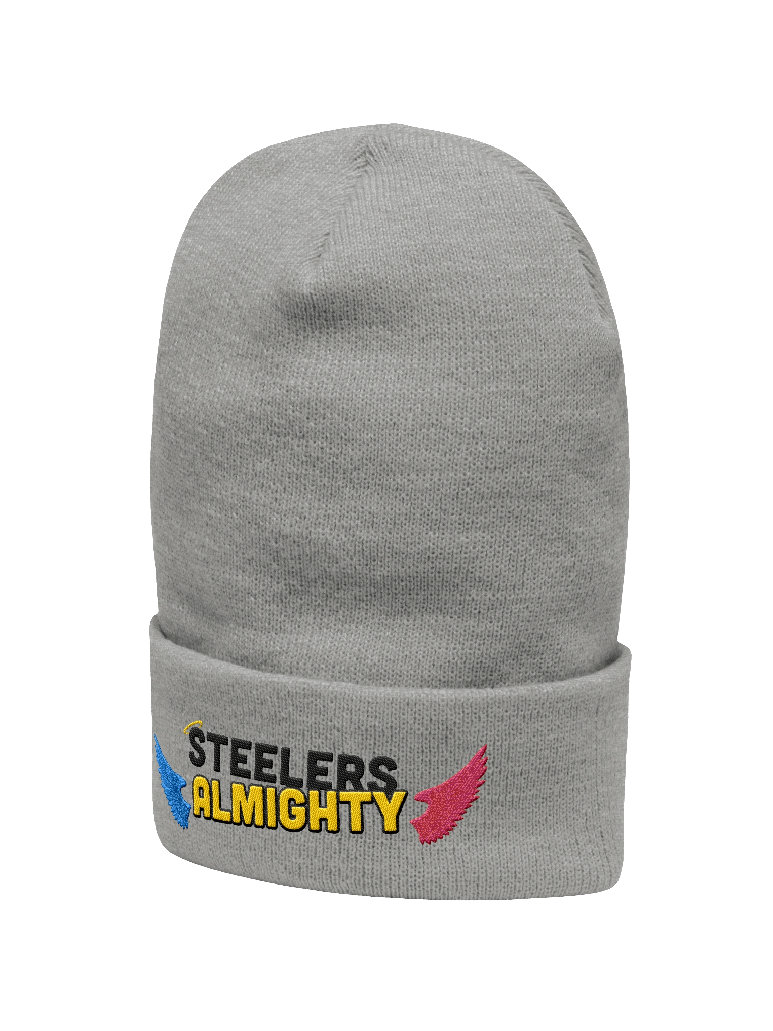 ALMIGHTY Cuffed Beanie (Black/MC Logo) product image (4)