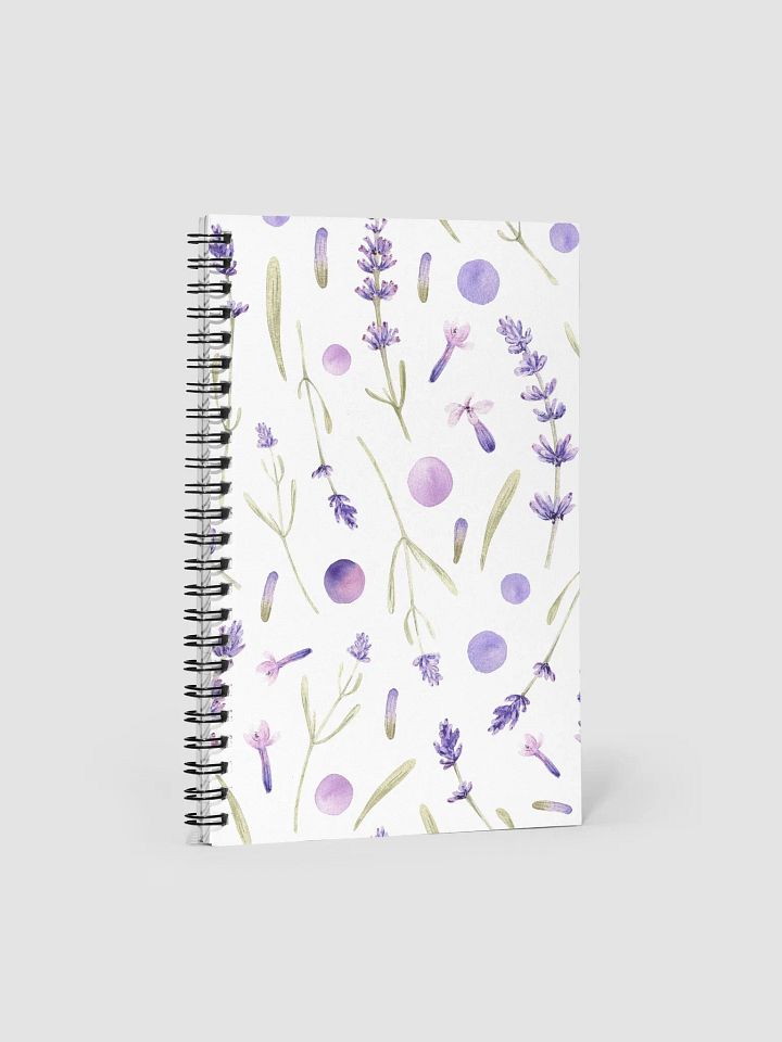 Lavender Spiral Notebook product image (1)