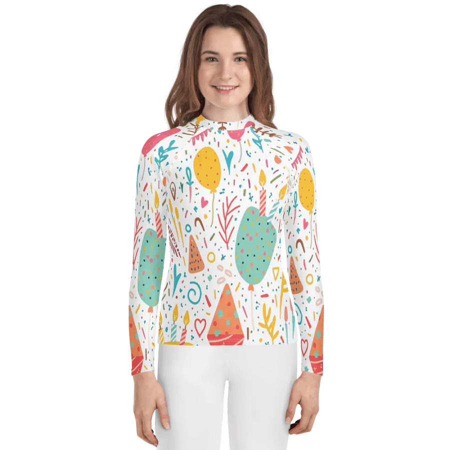 In My Double Digits Era - 10th Birthday Rash Guard product image (1)