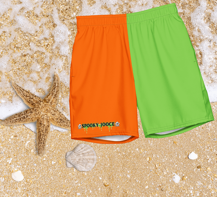SPOOKY JOOCE Swim Trunkz - Orange/Green product image (2)