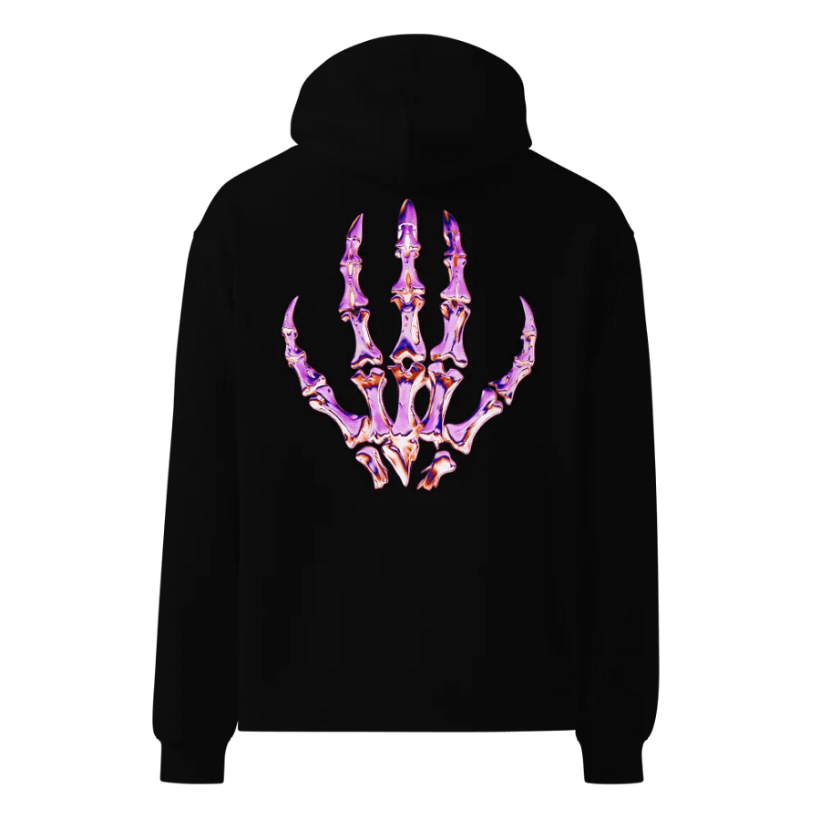 Gradient Typography Hoodie - Chroma Pink product image (3)