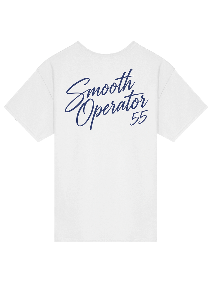 Carlos Sainz Smooth Operator 55 F1 Script Font T-Shirt product image (1)