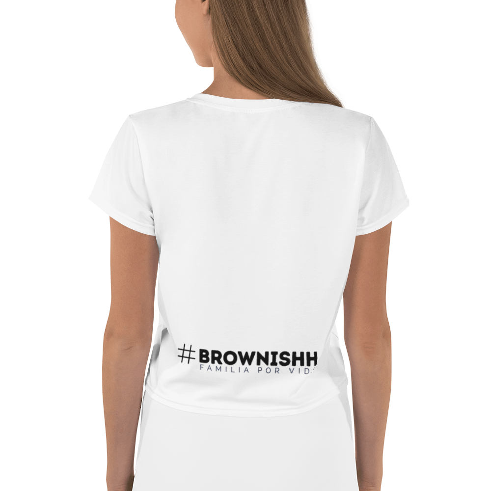 Chicana Love - Crop Top (White) product image (4)