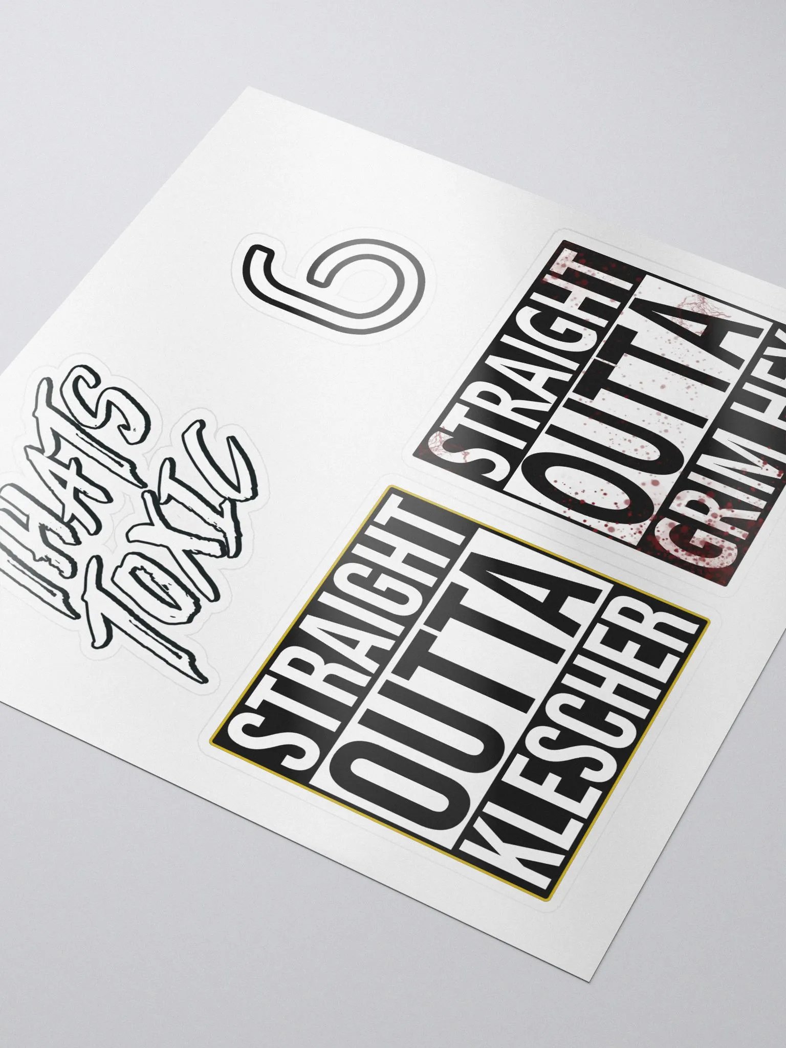 Straight Outta Stickers product image (3)