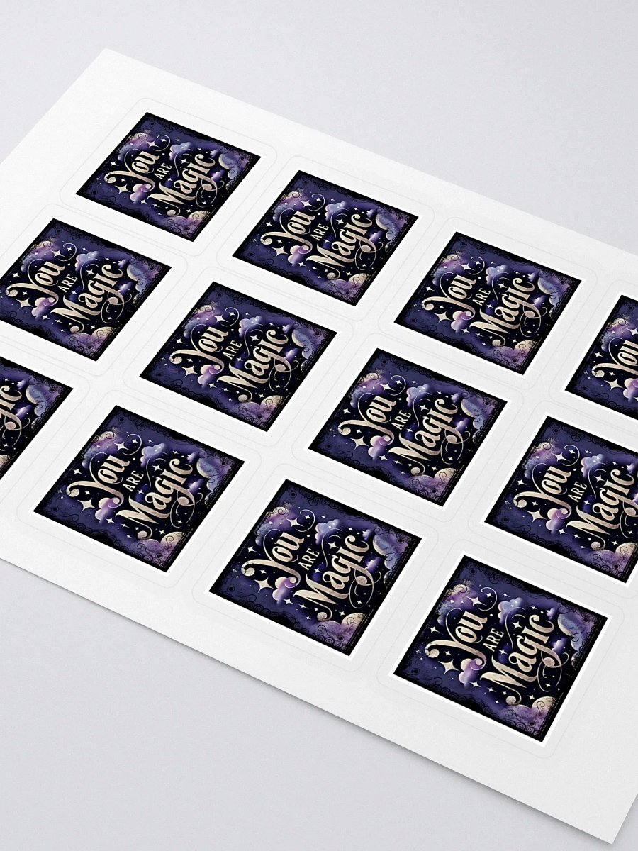 You are Magic Kiss Cut Sticker Sheet product image (2)