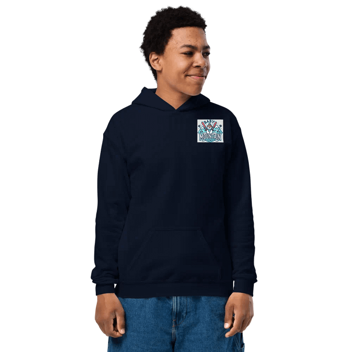 Snowman Slope Youth Hoodie - Original NO Location product image (1)
