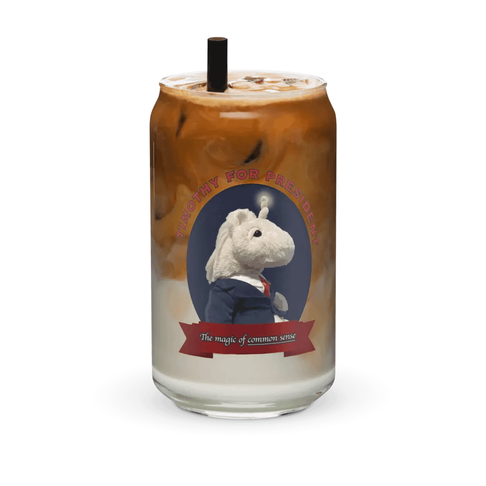 Timothy for President - Glass product image (6)
