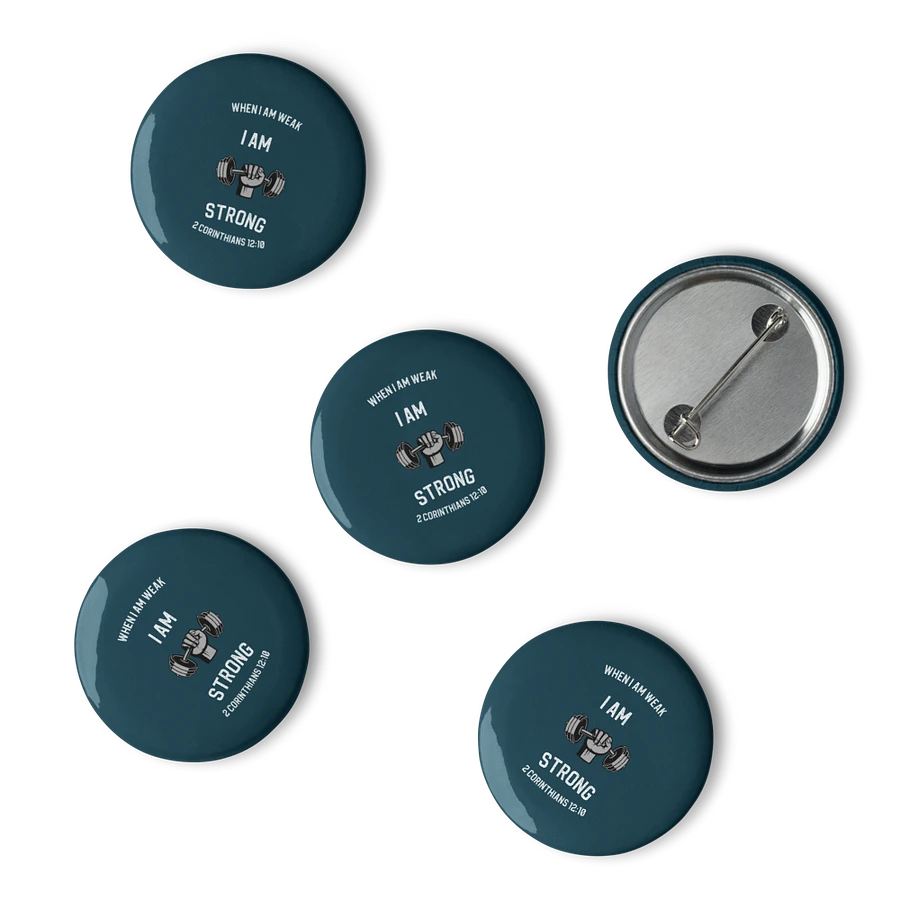 I Am Strong Pin Sets: Navy product image (4)