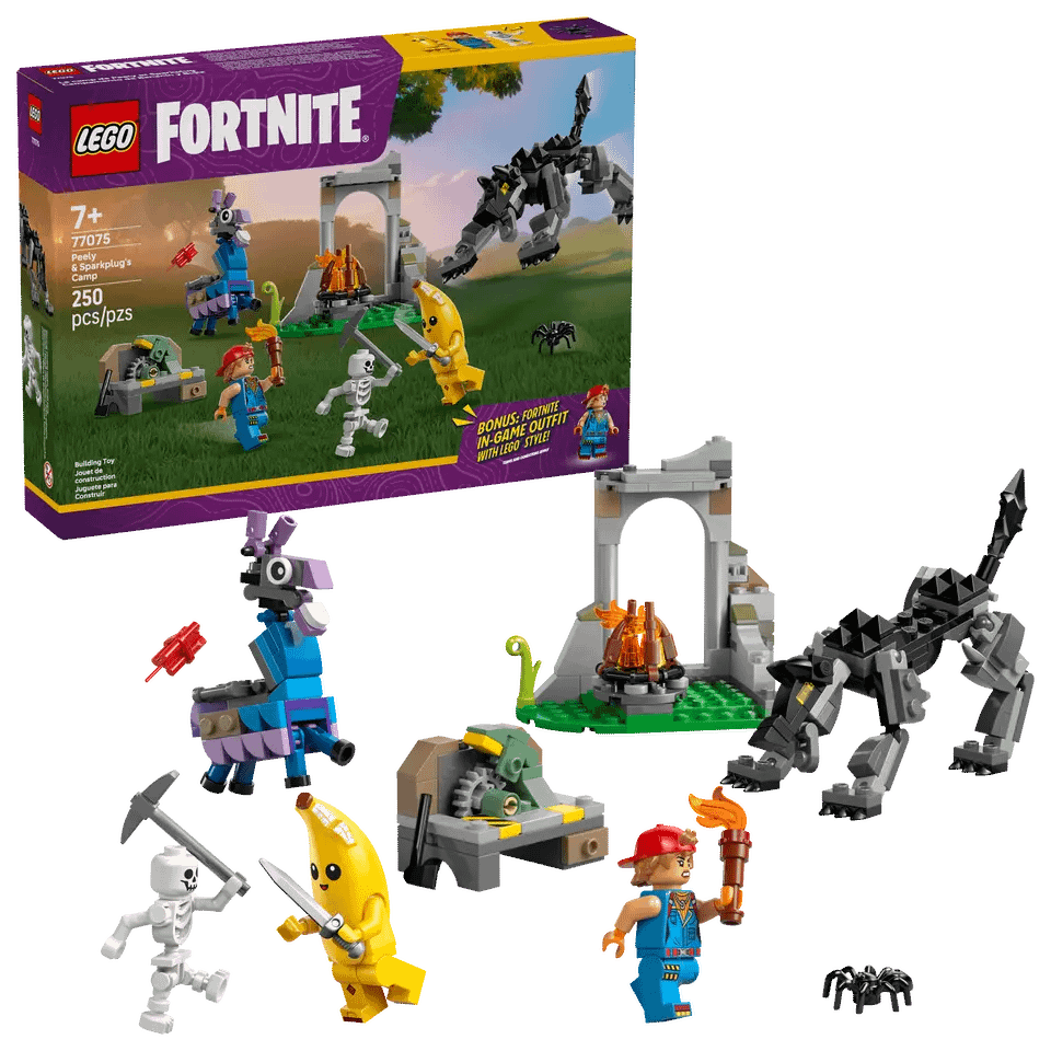 LEGO Fortnite Tabara lui Peely si Sparkplug product image (2)