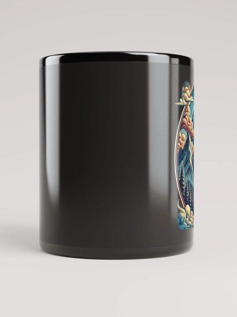 Elegant Black Glossy Mug – Perfect for Any Occasion product image (3)