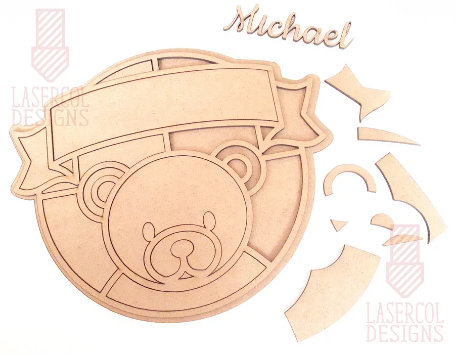 Baby Name Sign - Laser Cut Files product image (6)