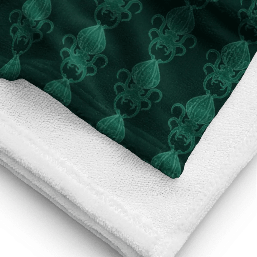 Teal Squid Towel product image (5)