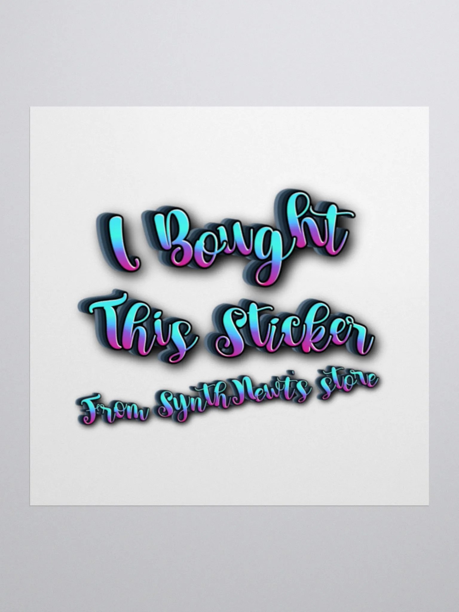 I Bought This Sticker product image (1)