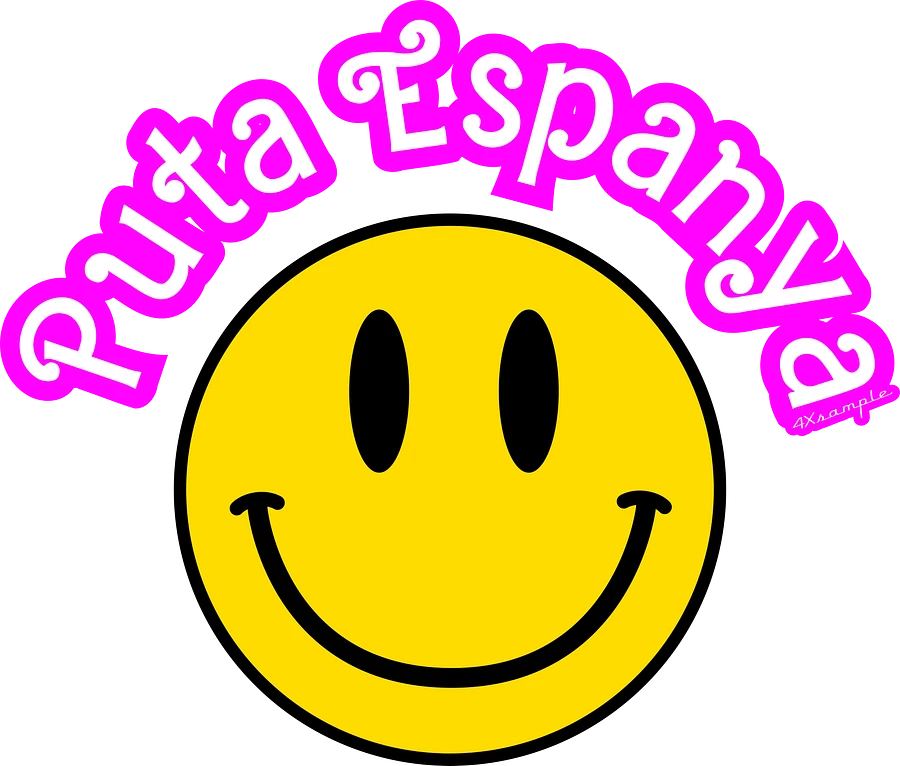 Puta espanya Smiley - Adhesius product image (1)