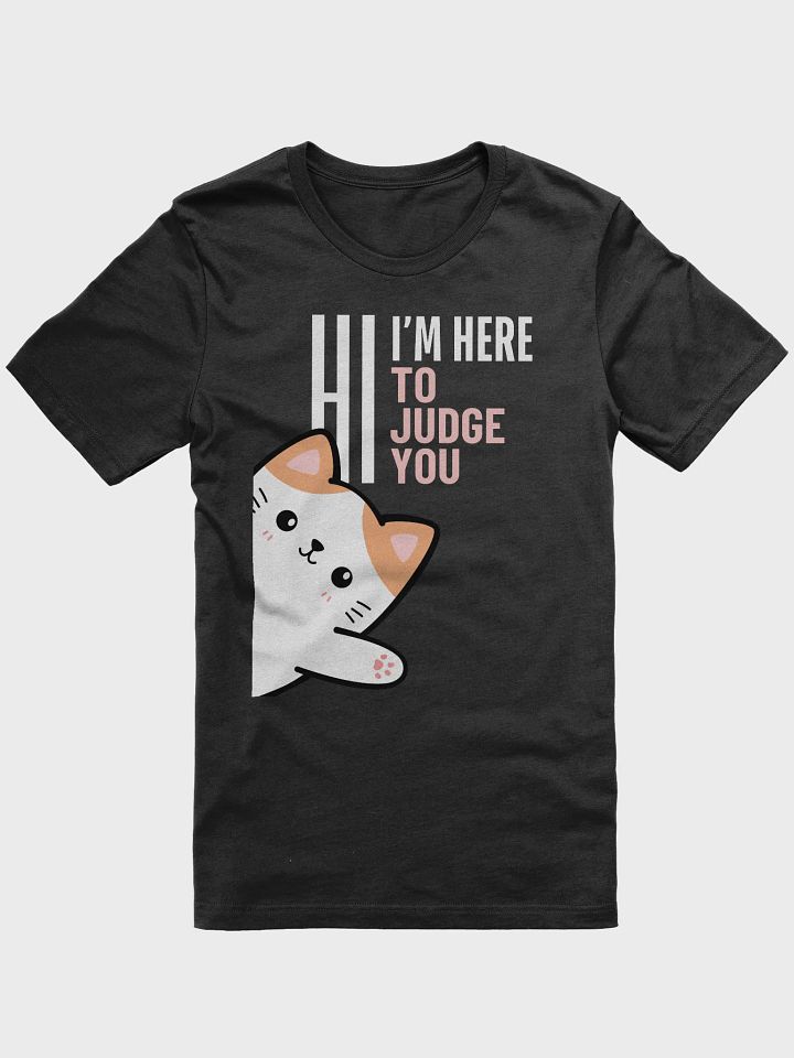 Judgy Cat Tee product image (1)