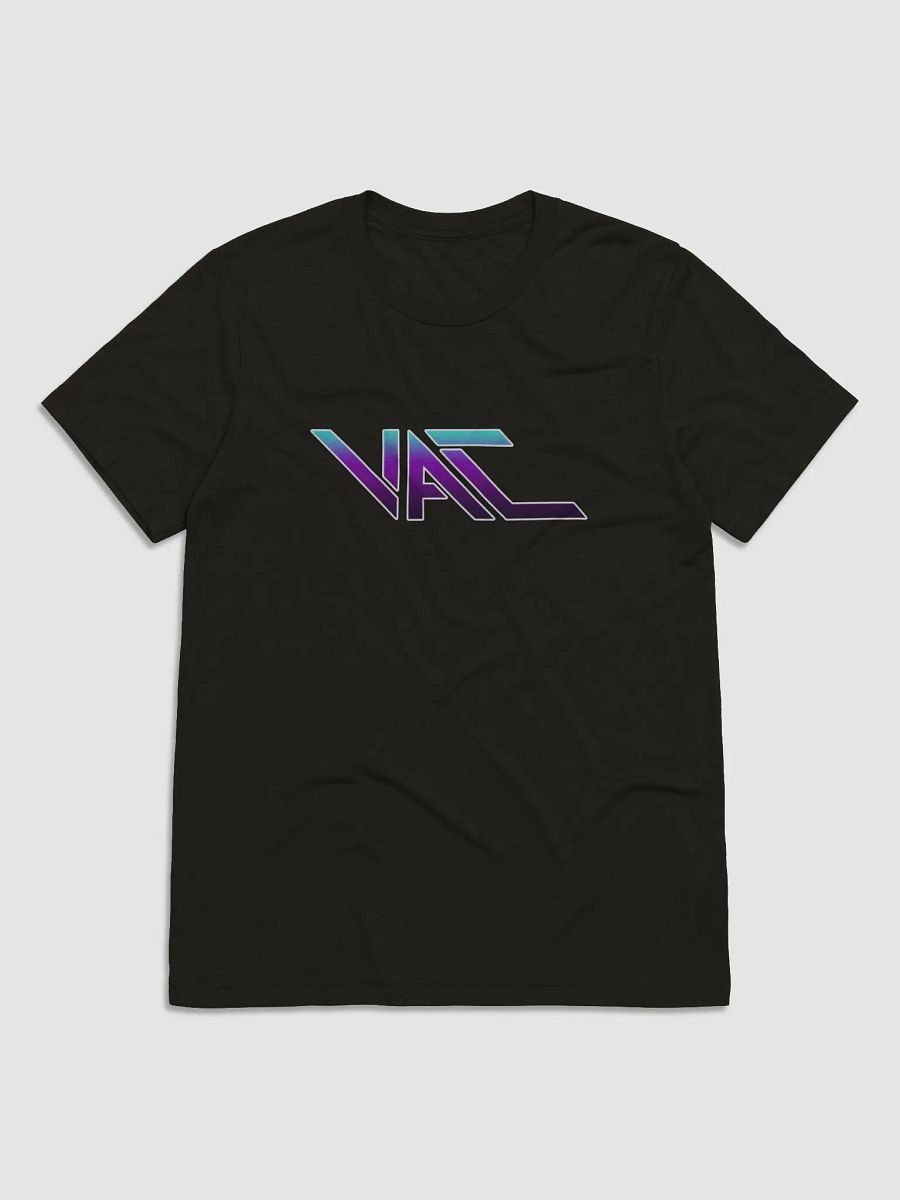 BLACK T-Shirt (Blue/purple VAC logo) product image (1)