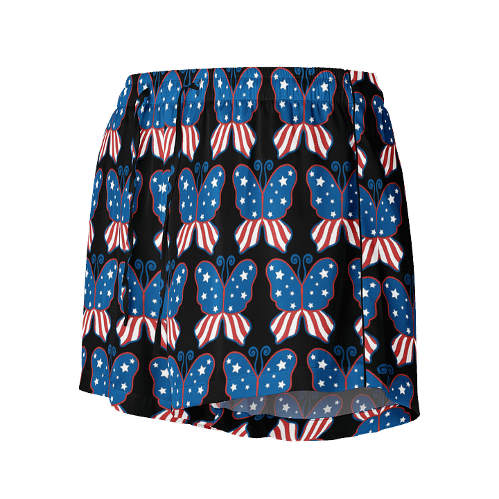 Patriotic Butterfly Dreams Pajama Shorts product image (1)