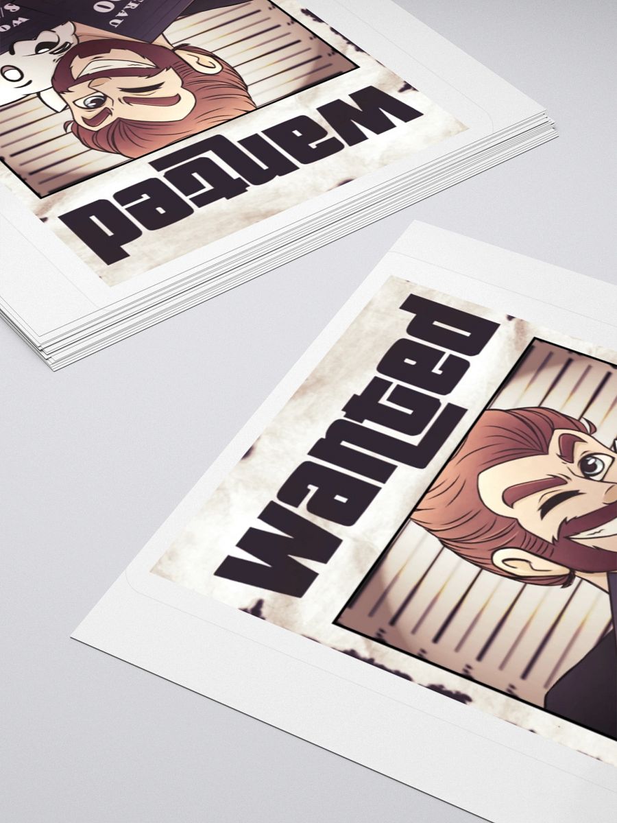 Wanted Poster Sticker product image (7)