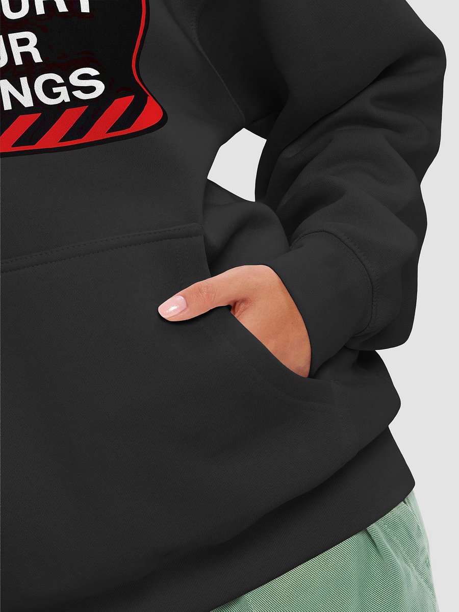 Women's Caution: My Level Of Sarcasm Hoodie – Funny Warning Graphic Hoodie | Bold Sarcastic Humor Hoodie product image (8)