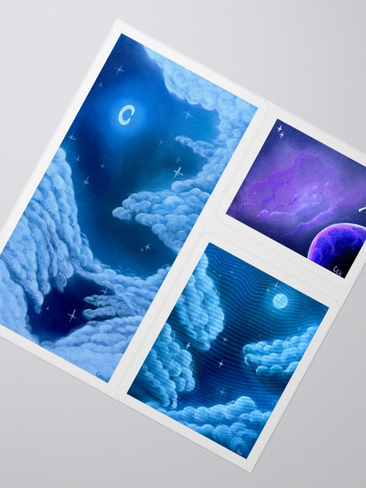 Celestial Sticker set product image (2)